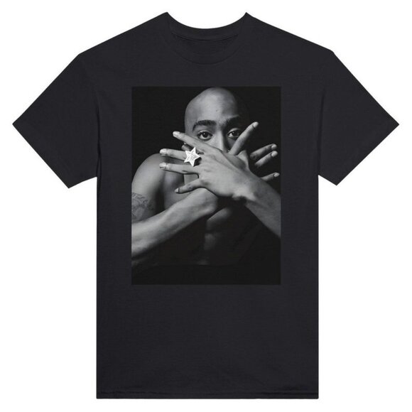 Tupac retro Unisex T-shirt - Picture 1 of 4
